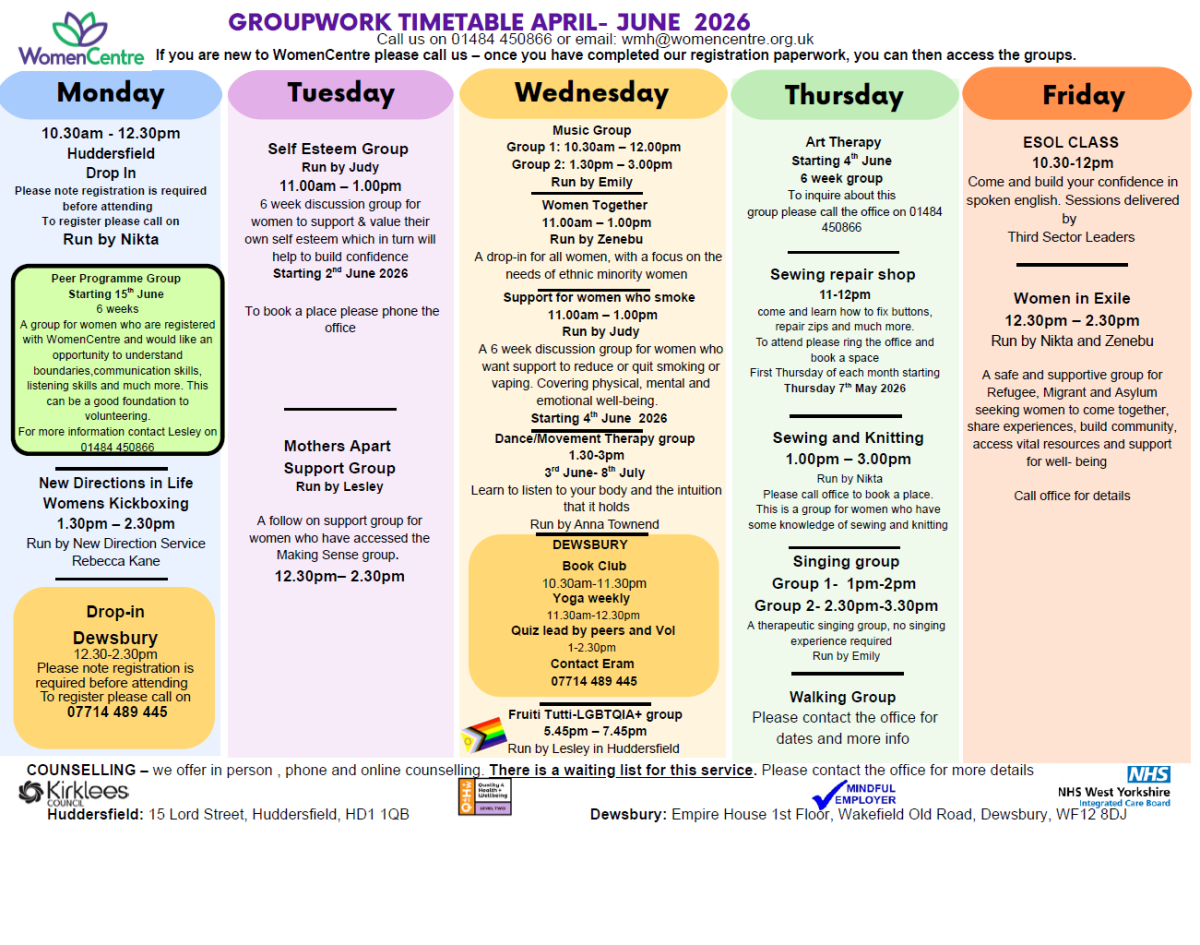 kirklees timetable 26